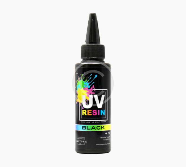 Black resin